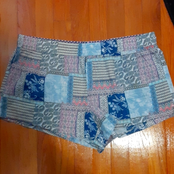 Victoria's Secret Shorts Nwt Victoria Secret Patchwork Sleep Shorts